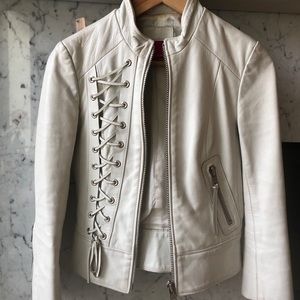 Vintage Mackage Leather Motorcycle Jacket